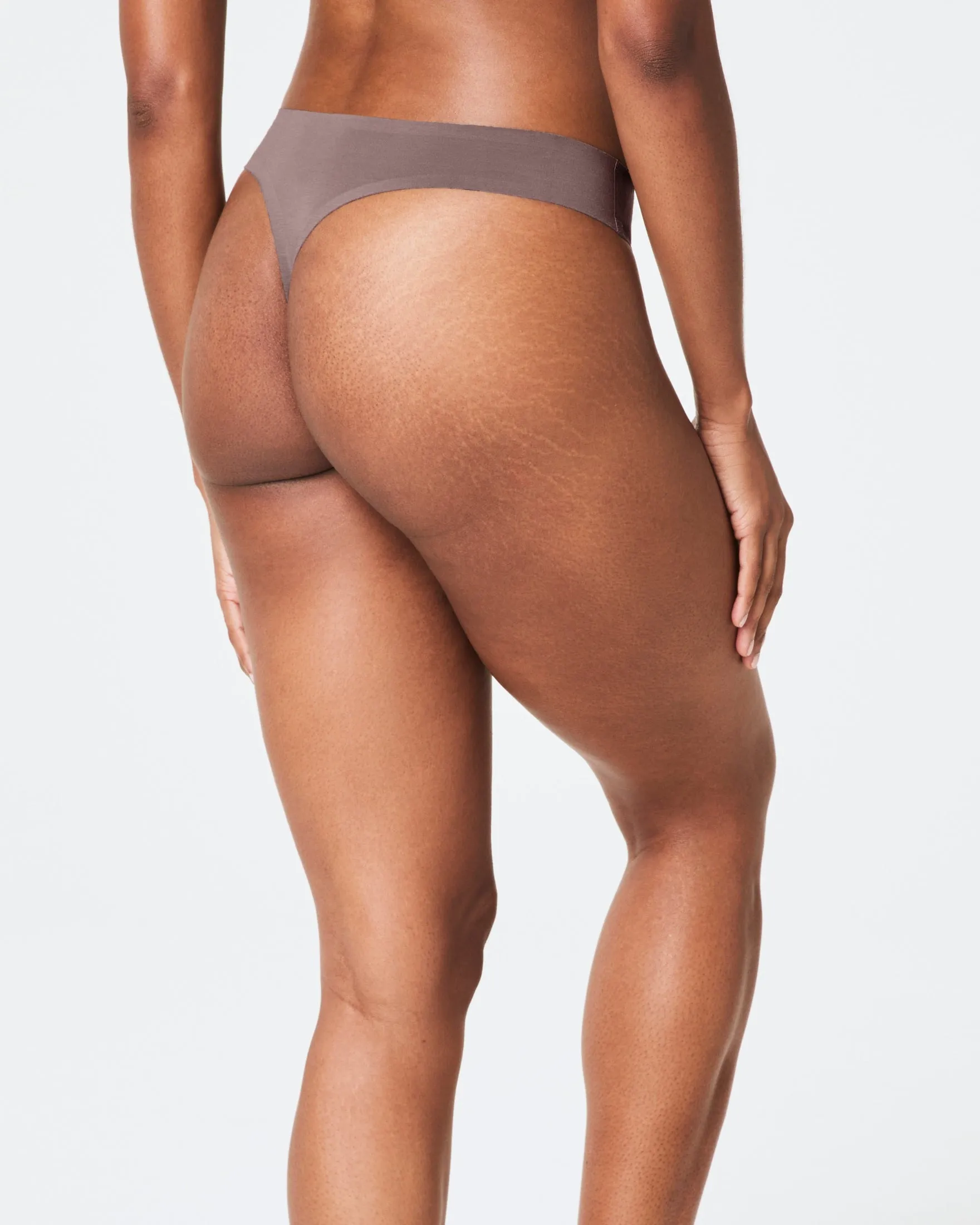 Experience Ultimate Comfort: SPANXsmooth™ Fit-To-You Modal Thong 3-Pack Box