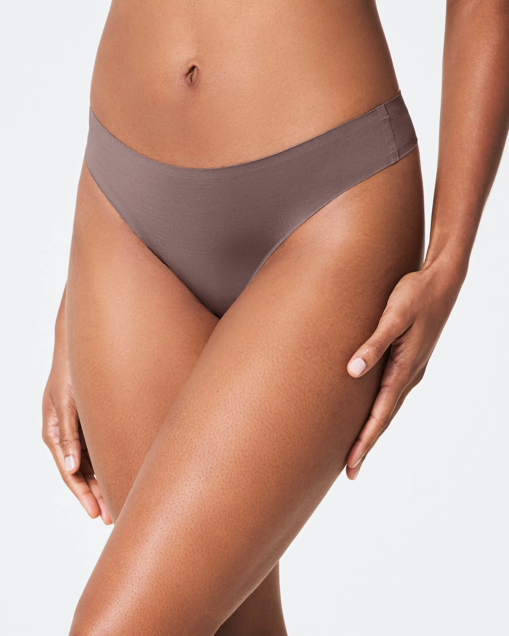 Experience Ultimate Comfort: SPANXsmooth™ Fit-To-You Modal Thong 3-Pack Box