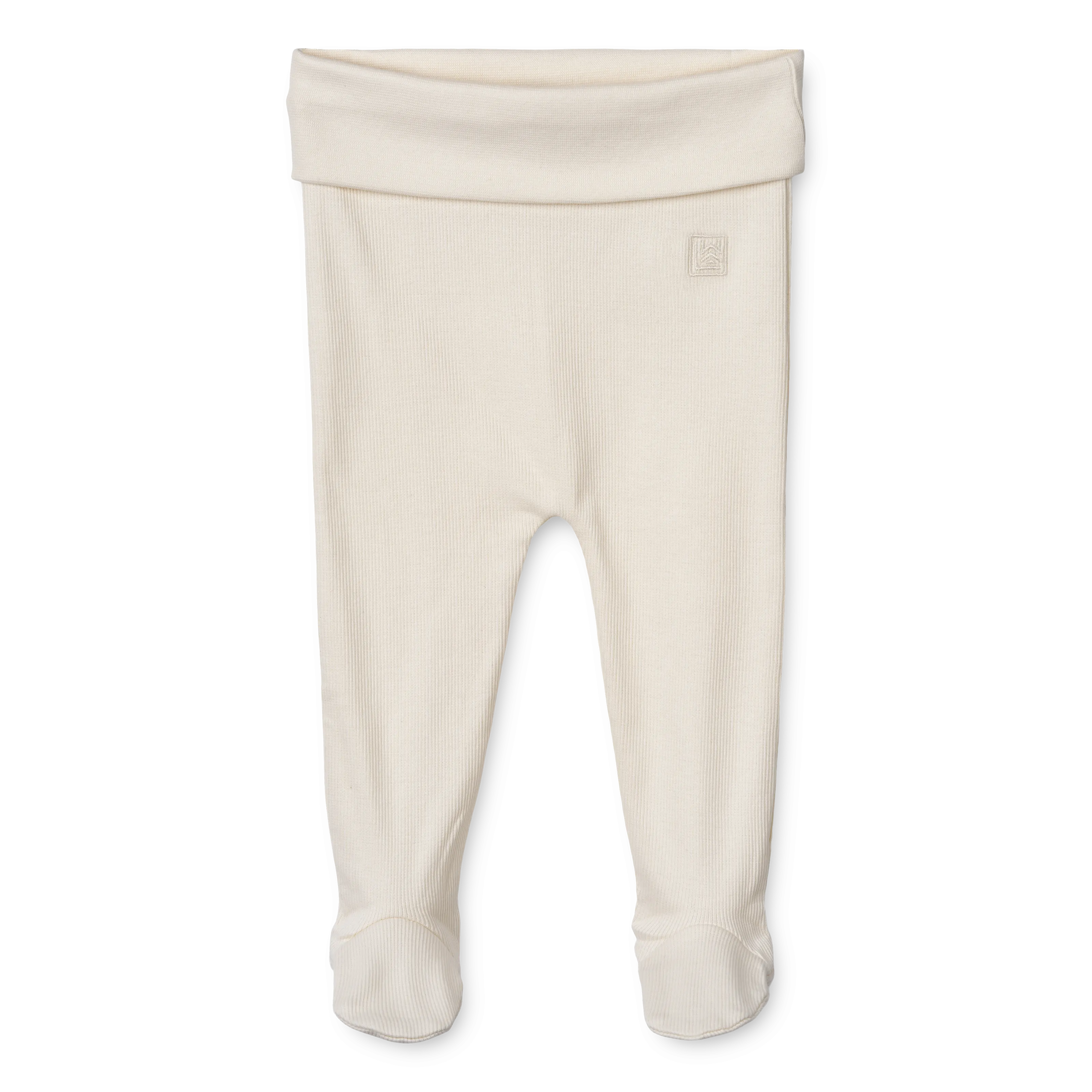 Facu Cotton Footed Baby Leggings (Creme de la Creme)