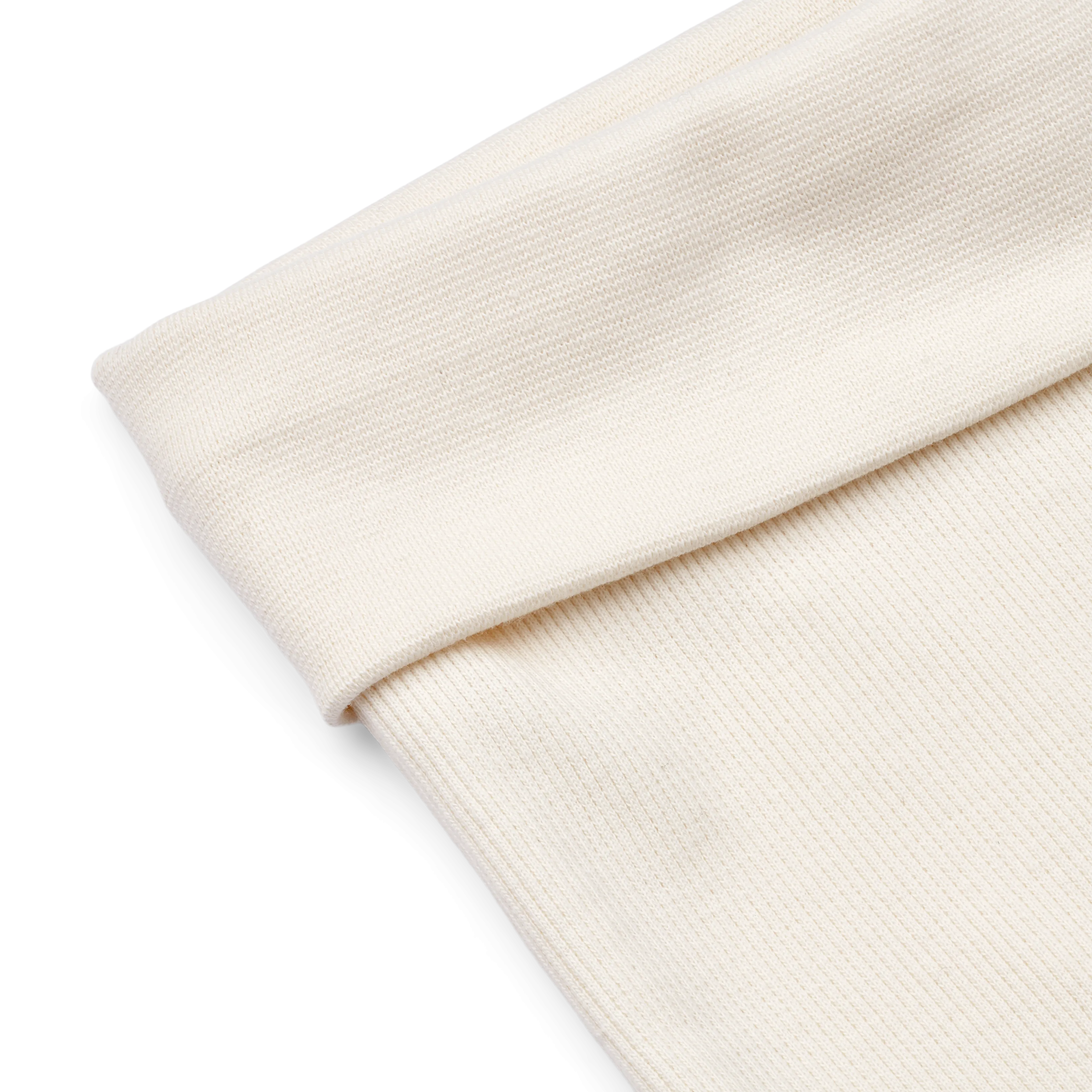Facu Cotton Footed Baby Leggings (Creme de la Creme)