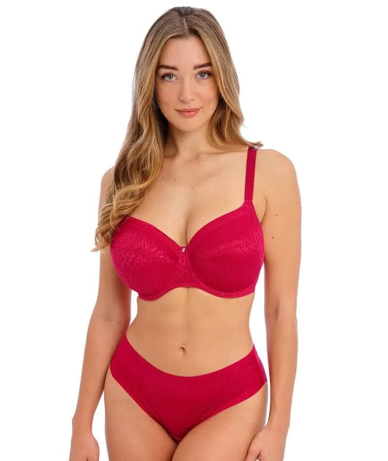 Fantasie Envisage Underwired Full Cup Side Support Bra - Raspberry