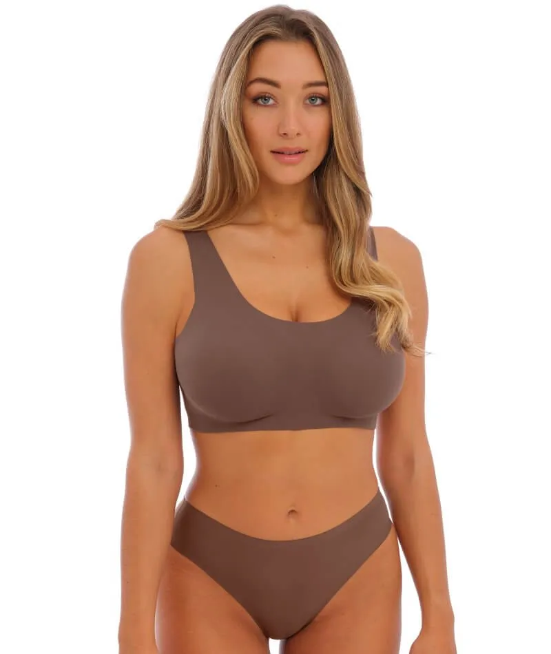Fantasie Smoothease Wire-Free Bralette - Coffee Roast