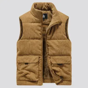 FELIX I CASUAL CORDUROY VEST