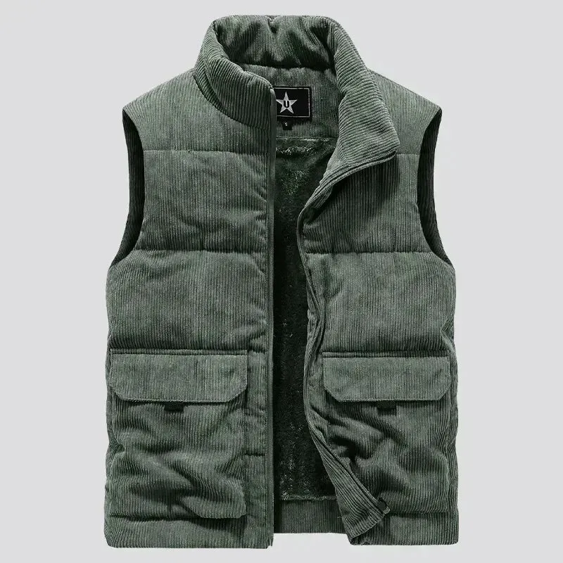 FELIX I CASUAL CORDUROY VEST