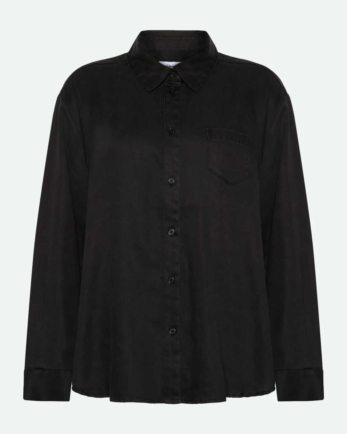 Fern long sleeved shirt 3859 - Black