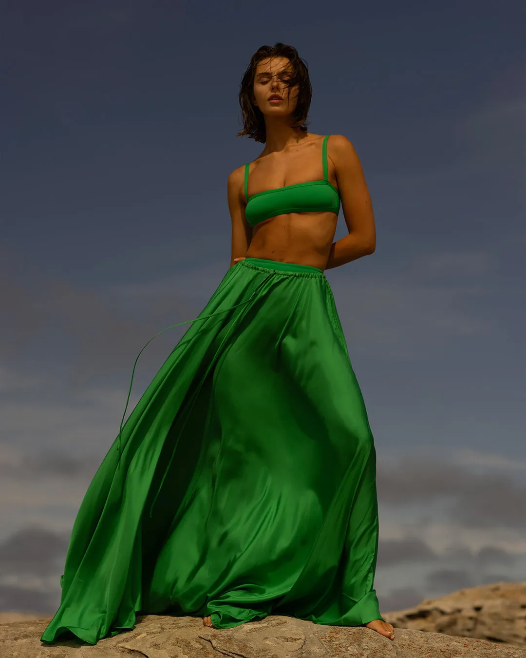 Fiona Bikini Top - Lawn