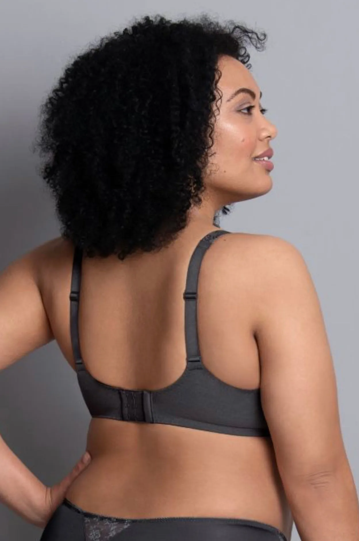Fleur-5653 Underwire Bra - Anthracite