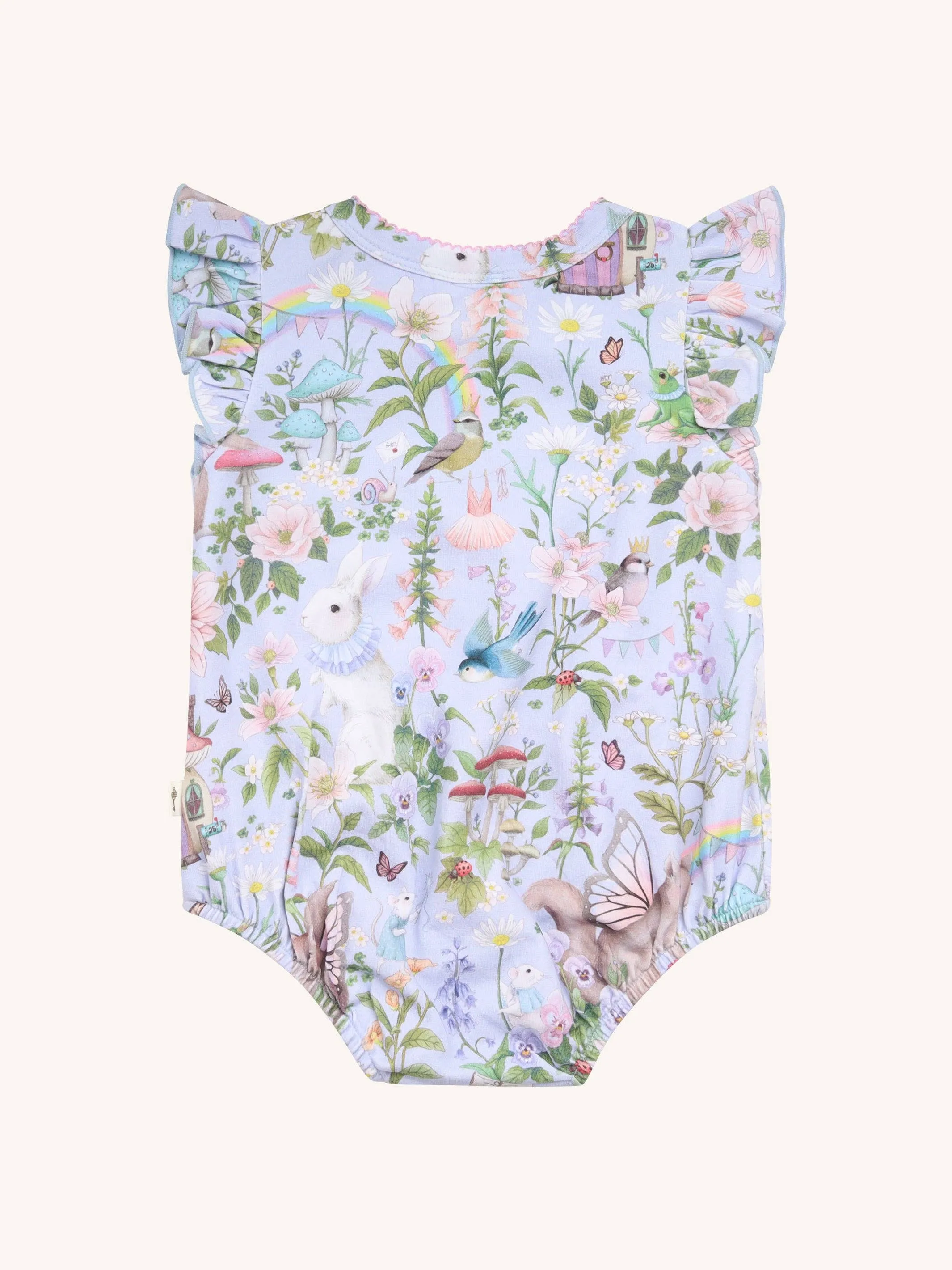 Fleur Harris - 'Fairyland' Sweet Bubble Romper - Cornflower