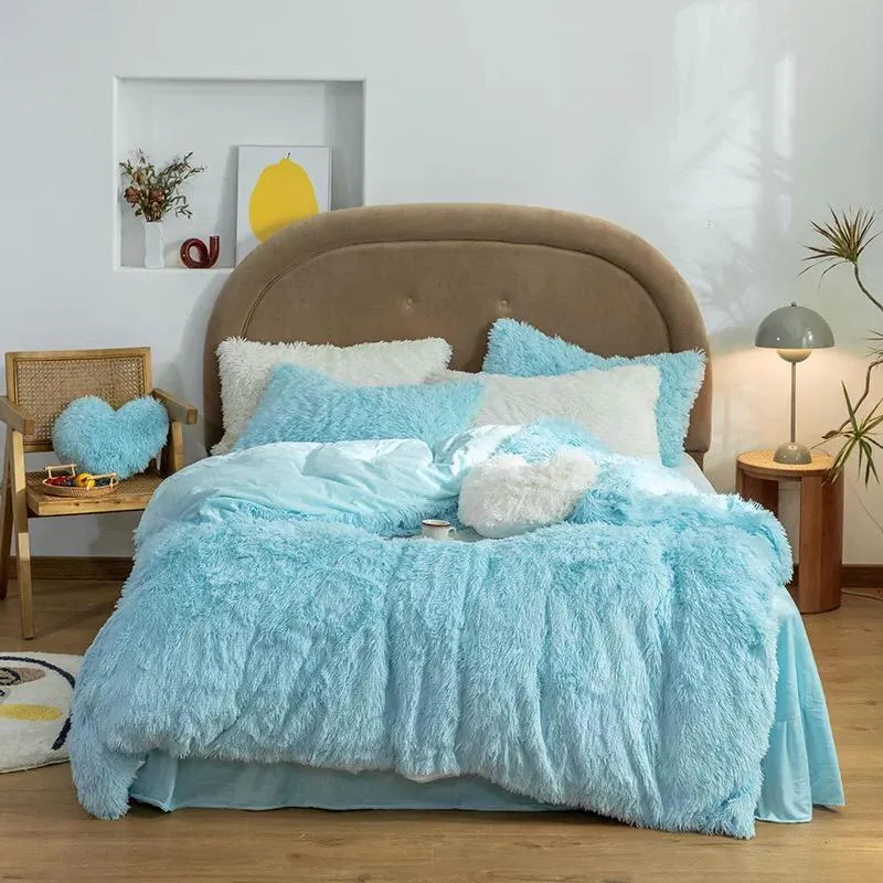 Fluffy Quilt Cover Set-3 Colours Available