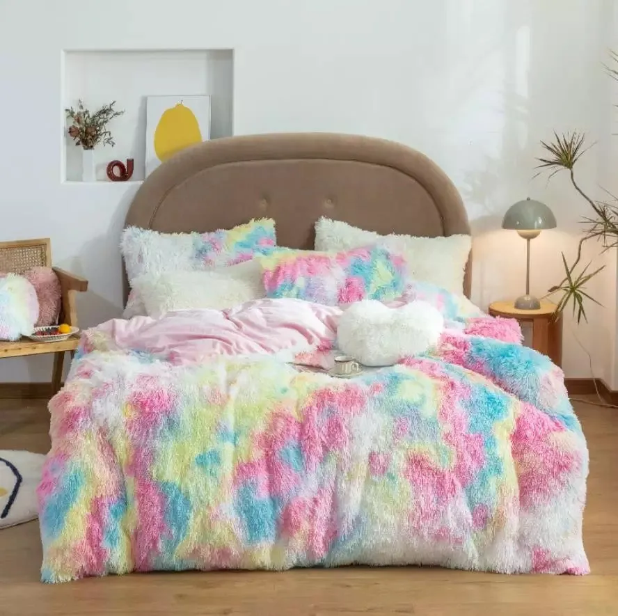 Fluffy Quilt Cover Set-3 Colours Available