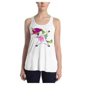 Flyboy Dab Unicorn Racerback Tank