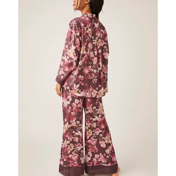 FREE PEOPLE Dreamy Days Pajama Set / Vintage Combo
