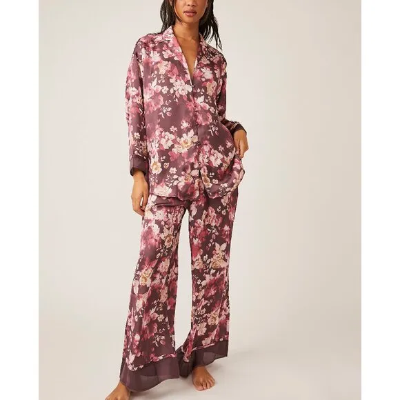 FREE PEOPLE Dreamy Days Pajama Set / Vintage Combo