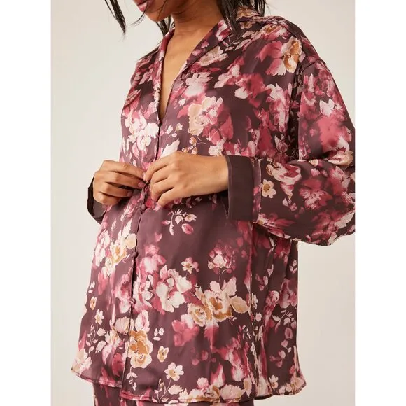 FREE PEOPLE Dreamy Days Pajama Set / Vintage Combo