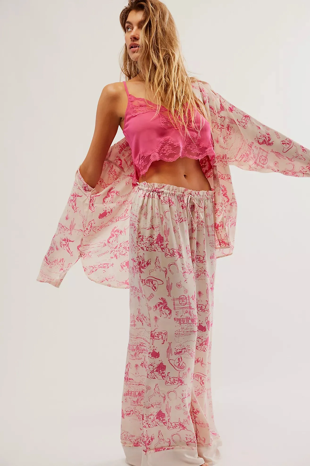 free people: dreamy days pajama-tea combo