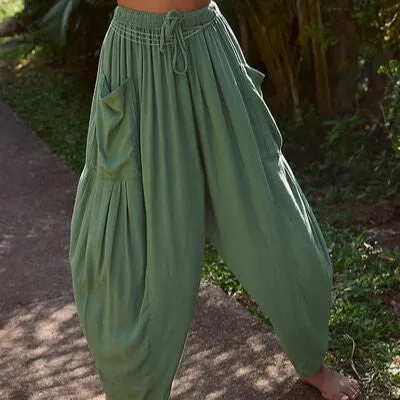 Full Size Wide Leg Pants with Pockets