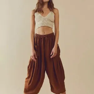 Full Size Wide Leg Pants with Pockets