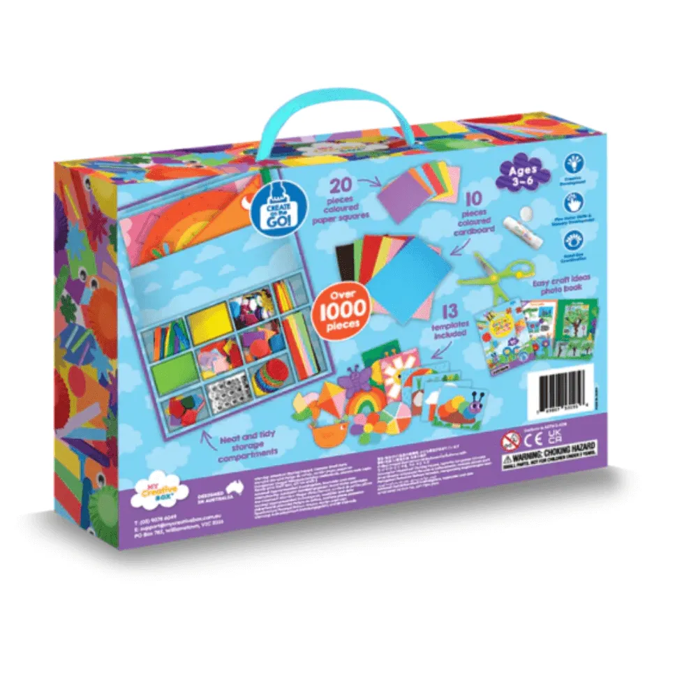 GARDEN COLLAGE SENSORY CRAFT BOX