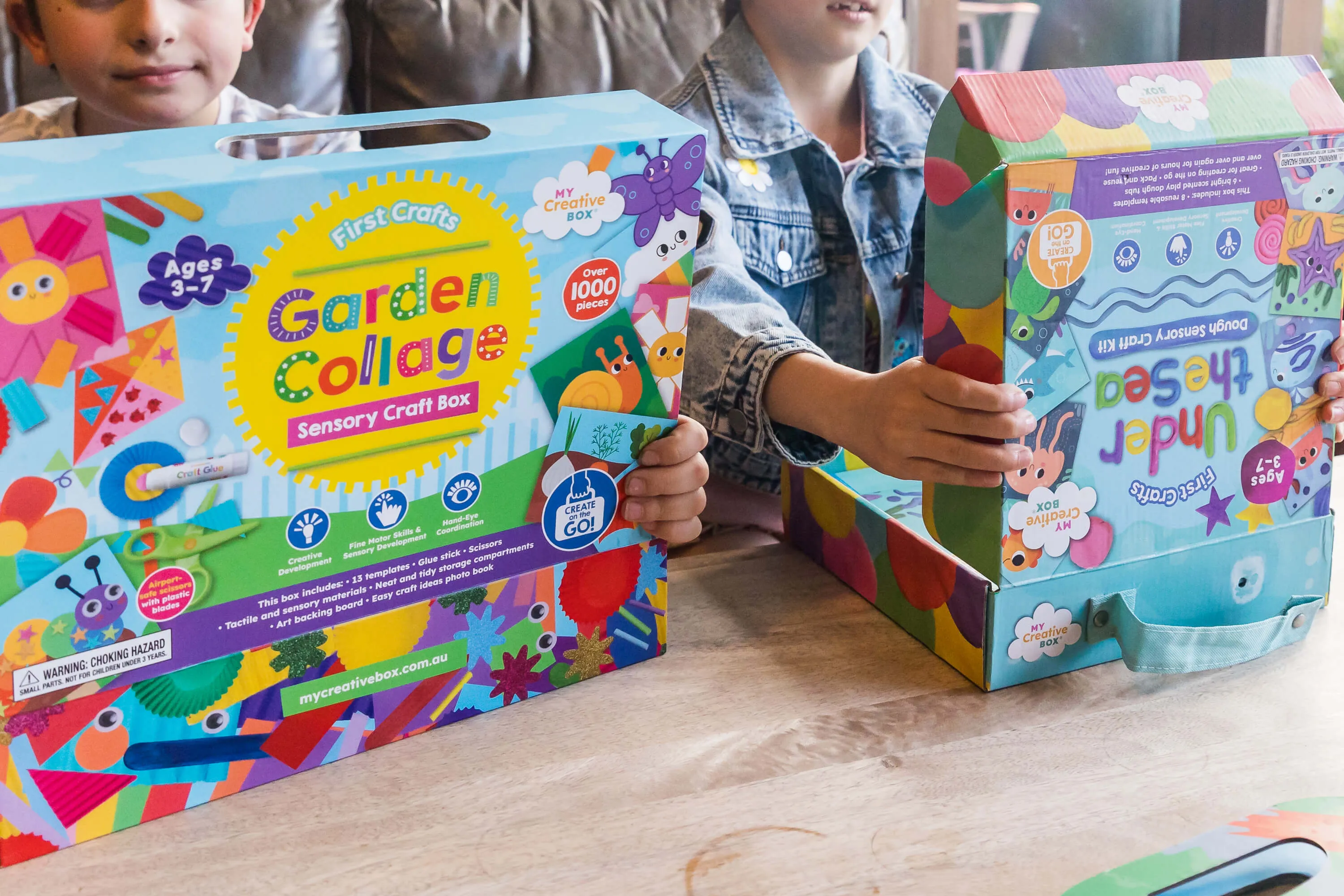 GARDEN COLLAGE SENSORY CRAFT BOX