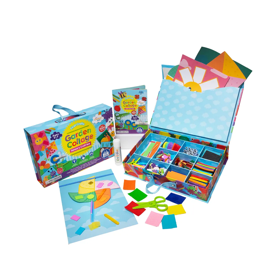GARDEN COLLAGE SENSORY CRAFT BOX
