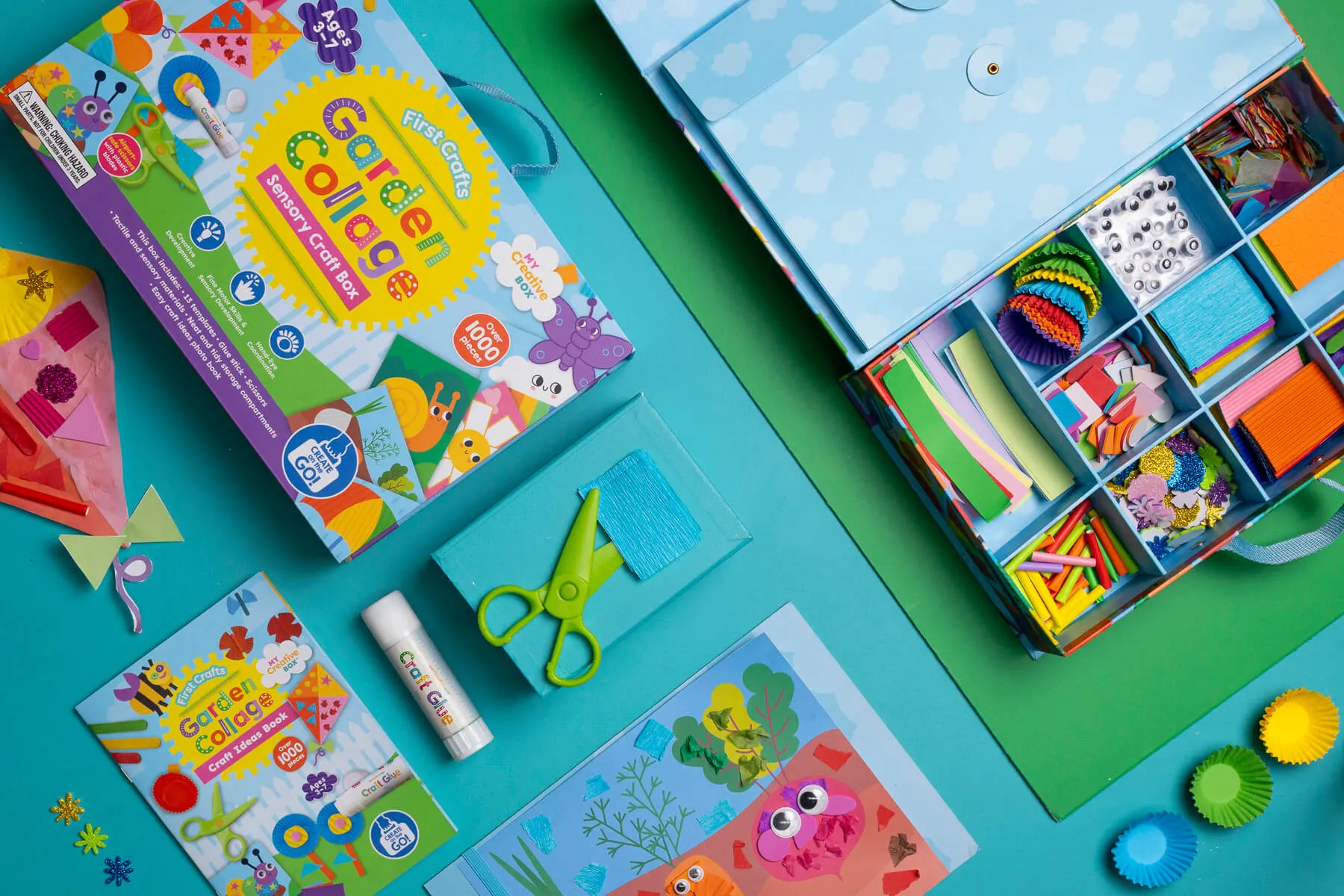 GARDEN COLLAGE SENSORY CRAFT BOX