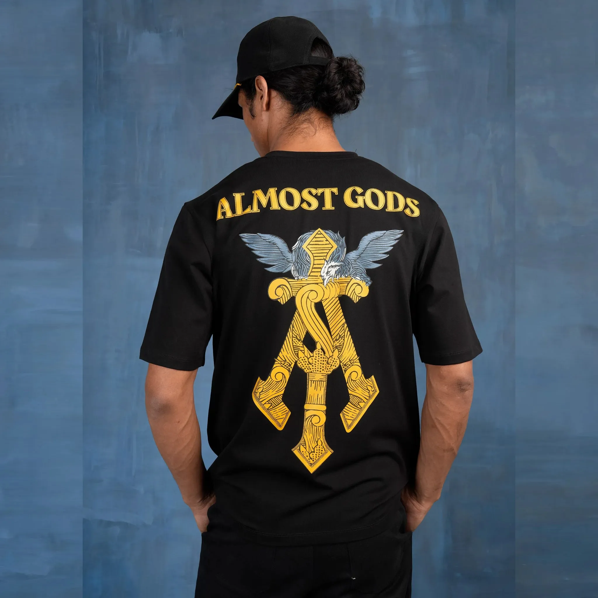 Gilded Alpha Cross Tee