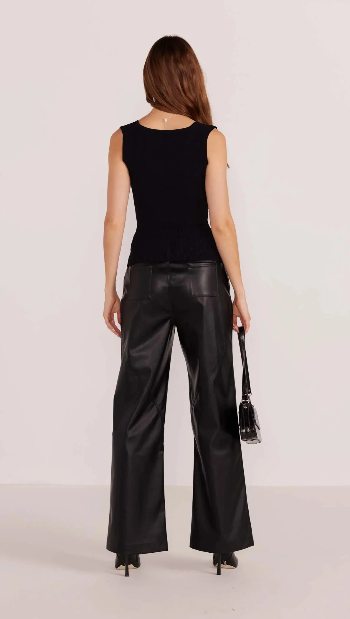 Gilded Rib Knit Top | Mink Pink