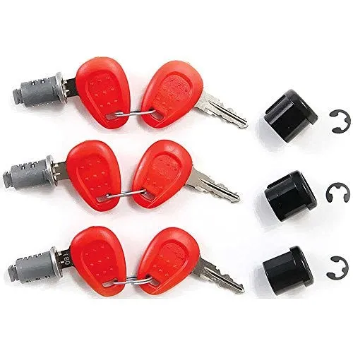 Givi standard lock sets - red