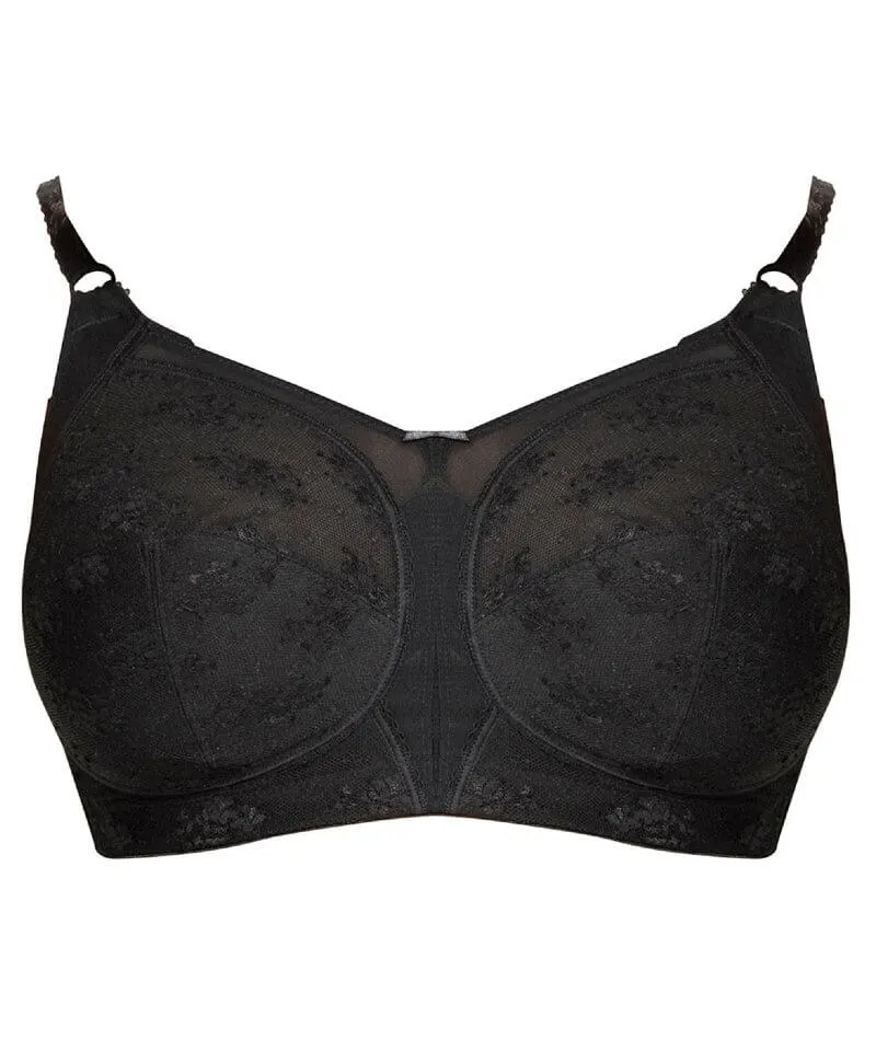 Goddess Alice Soft Cup Wire-free Bra - Black