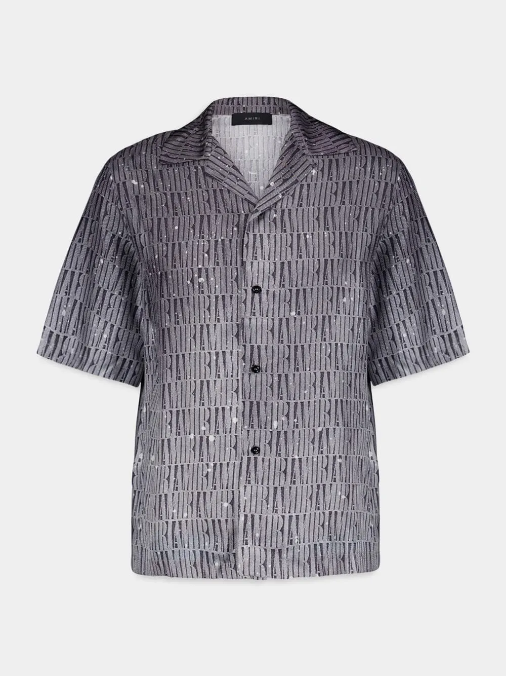 Gradient Silk Bowling Shirt