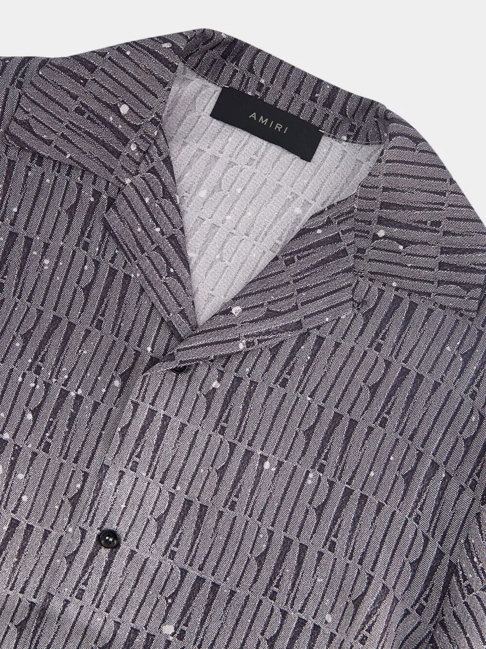 Gradient Silk Bowling Shirt