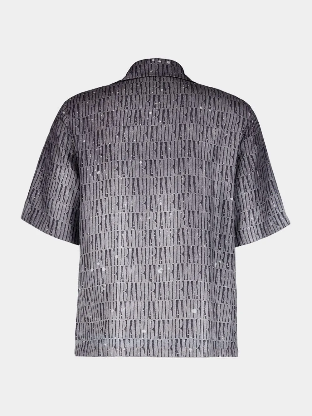 Gradient Silk Bowling Shirt