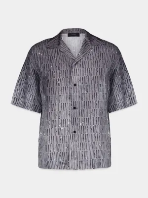 Gradient Silk Bowling Shirt