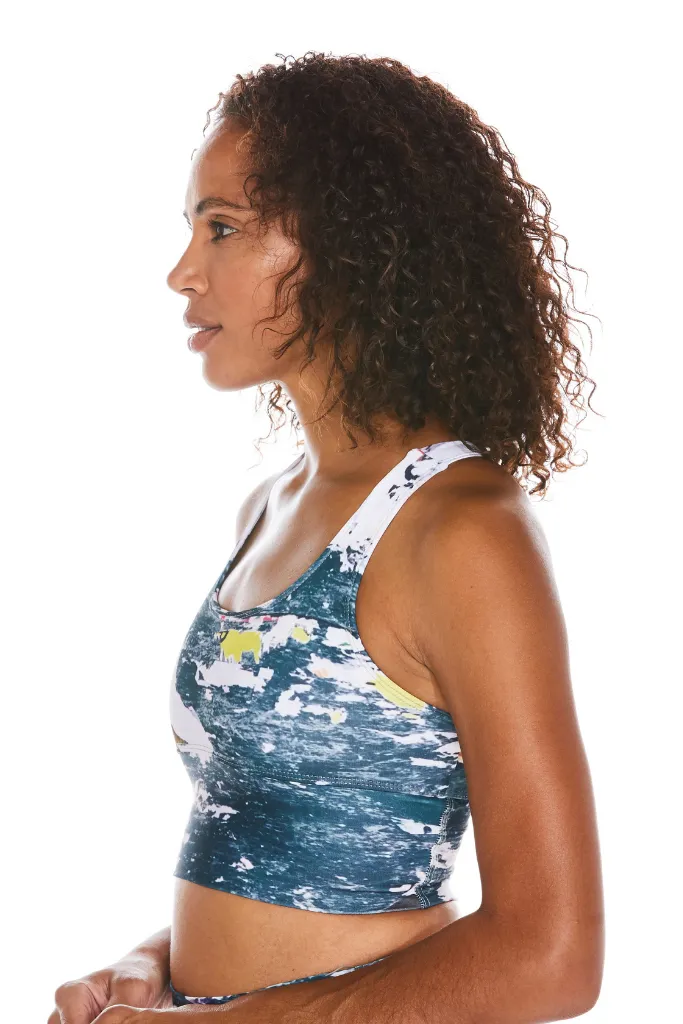 Graffiti Bra Crop