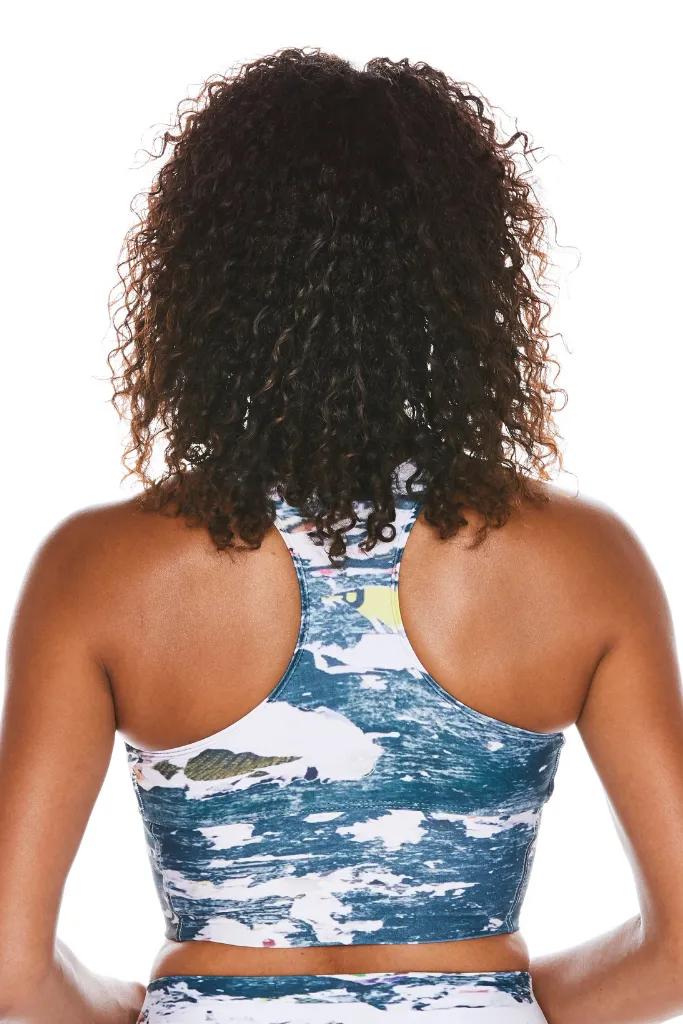 Graffiti Bra Crop