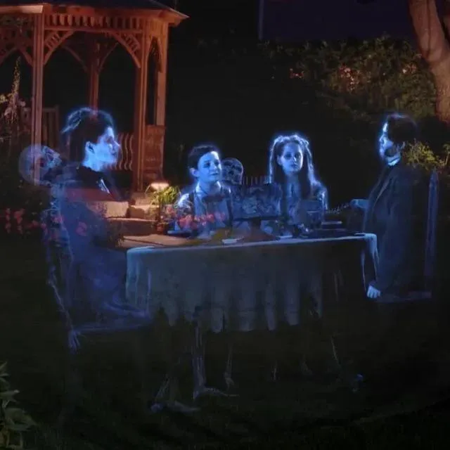 Halloween Holographic Projection
