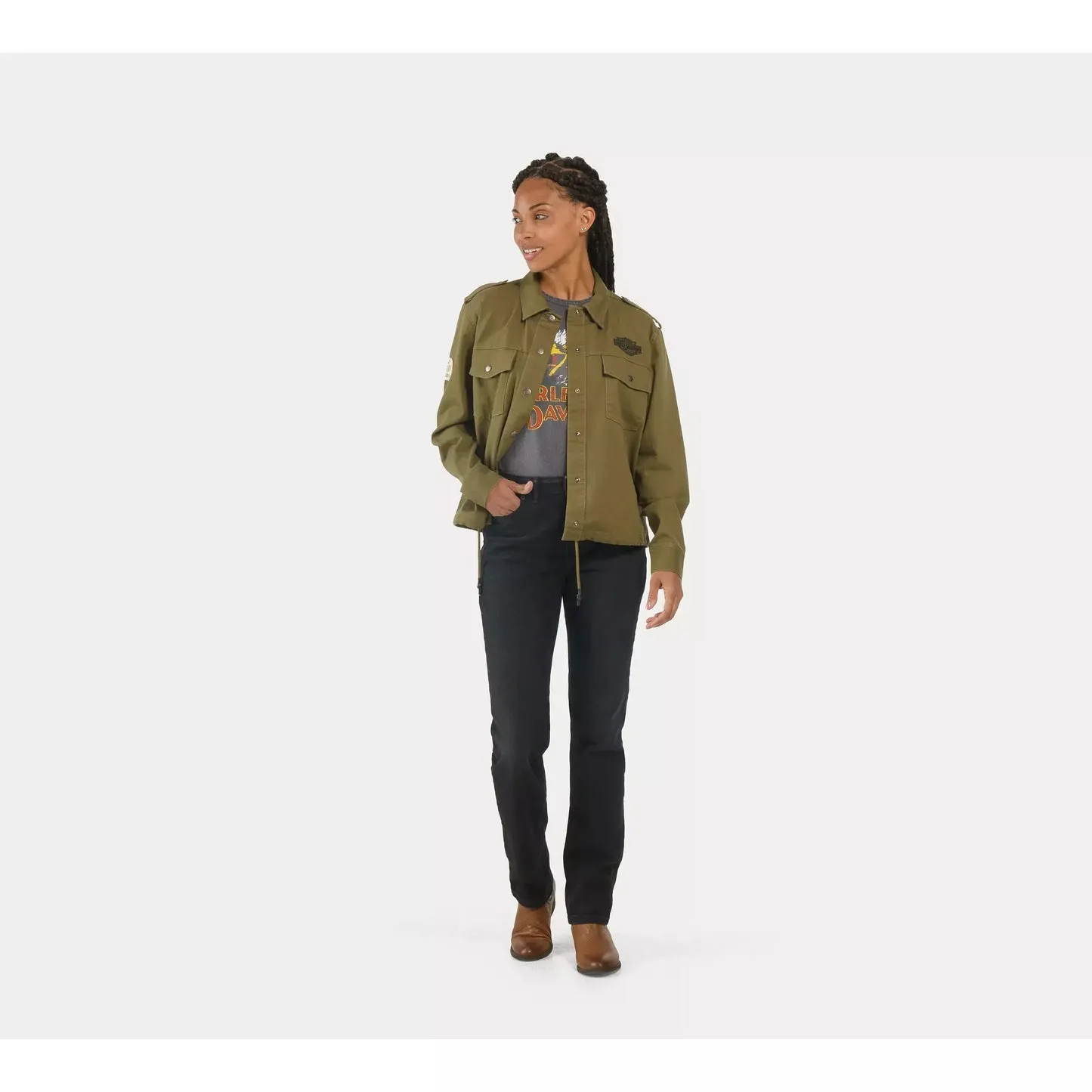 Harley-Davidson® Women's Division Twill Anorak Jacket