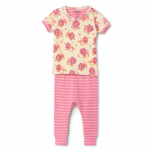 Hatley 'Lovely Lions' Girls PJ Set