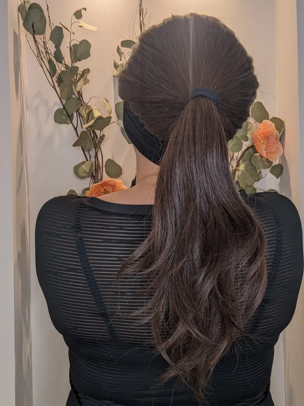Headband Wig Human Hair | Dark Brown | Hand-Tied