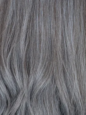 Headband Wig Human Hair | Light Grey | Hand-Tied