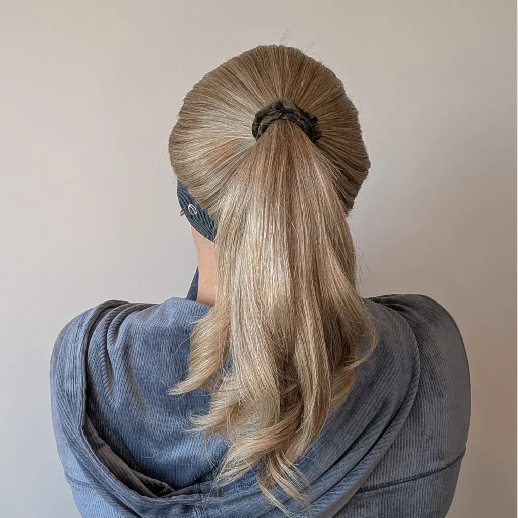 Headband Wig Human Hair | Natural Blonde | Hand-Tied