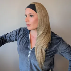 Headband Wig Luxury Synthetic | Natural Blonde | Hand-Tied