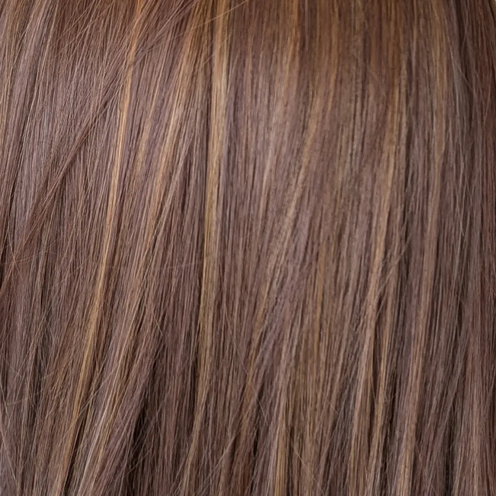 Headband Wig Luxury Synthetic | Natural Red | Hand-Tied