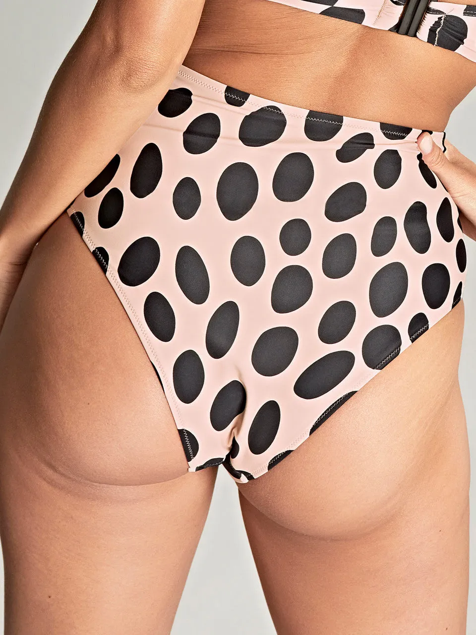 High Waist Gather Brief - Amalfi Print