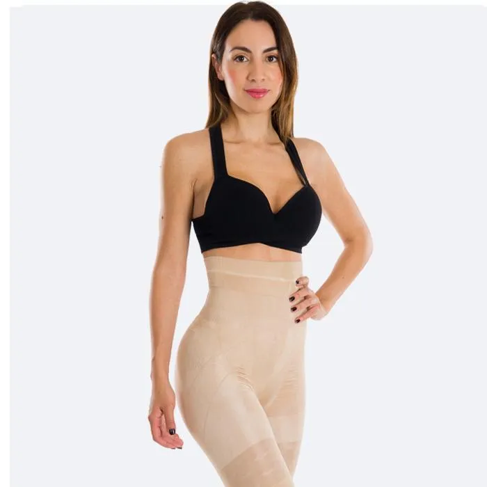 High-Waist Shaping Shorts