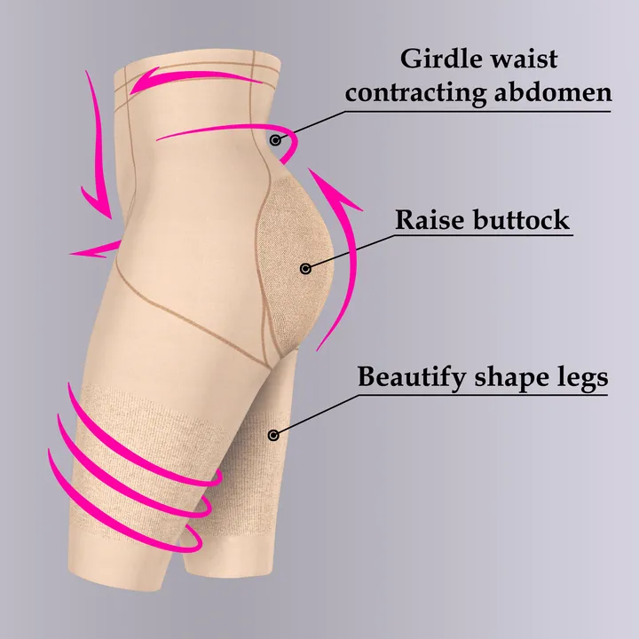 High-Waist Shaping Shorts