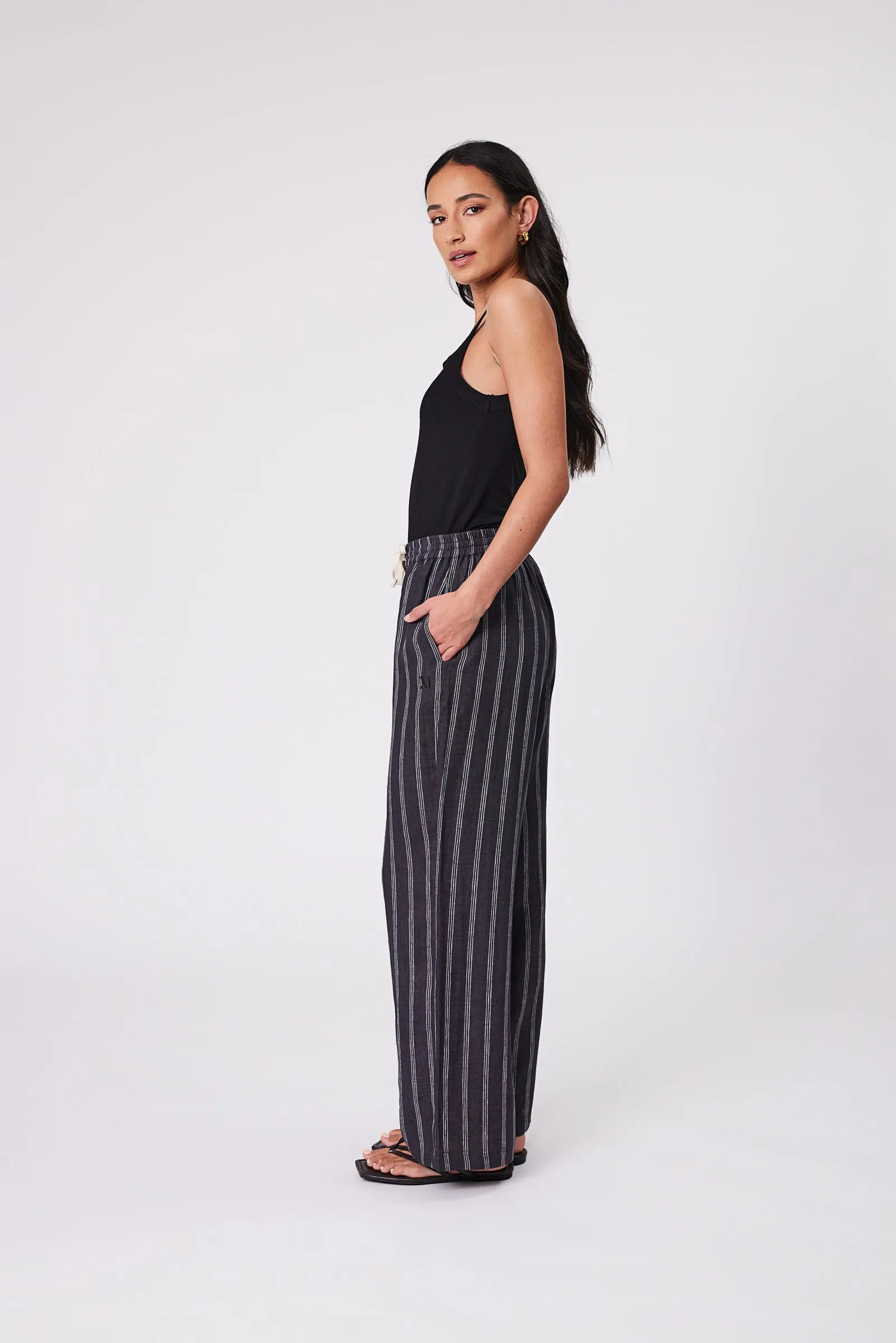 Holiday Pant - Ink Stripe