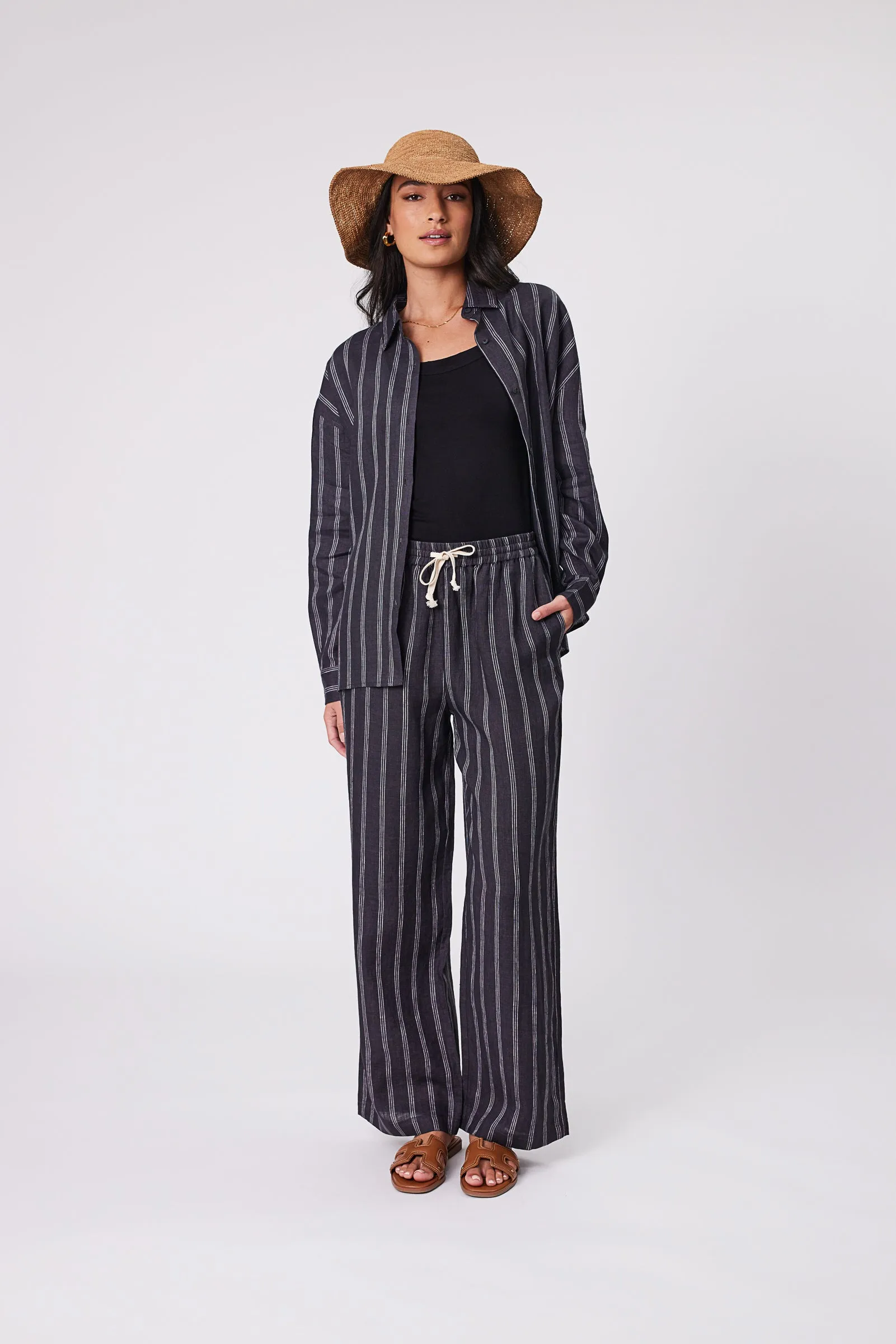 Holiday Pant - Ink Stripe