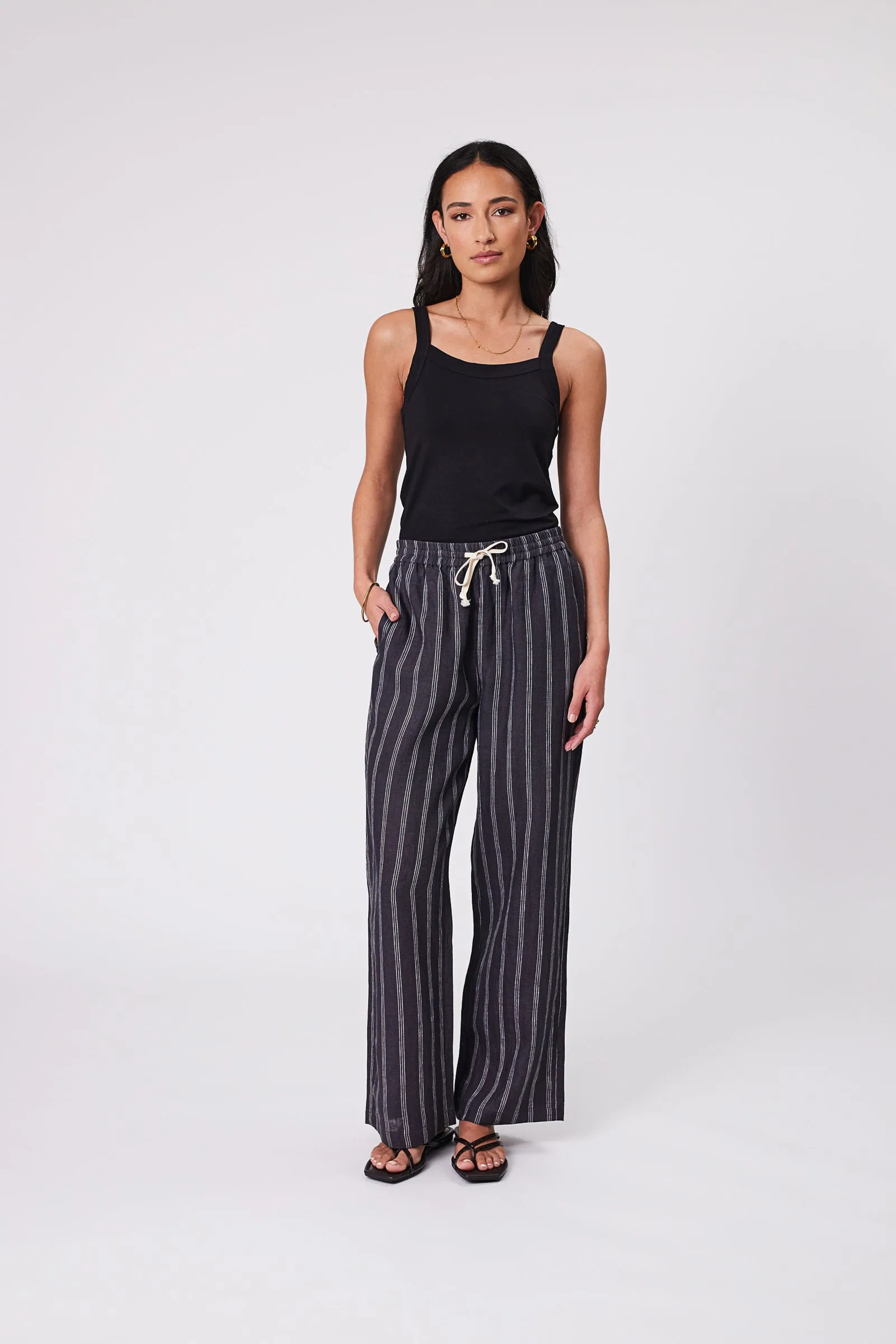 Holiday Pant - Ink Stripe