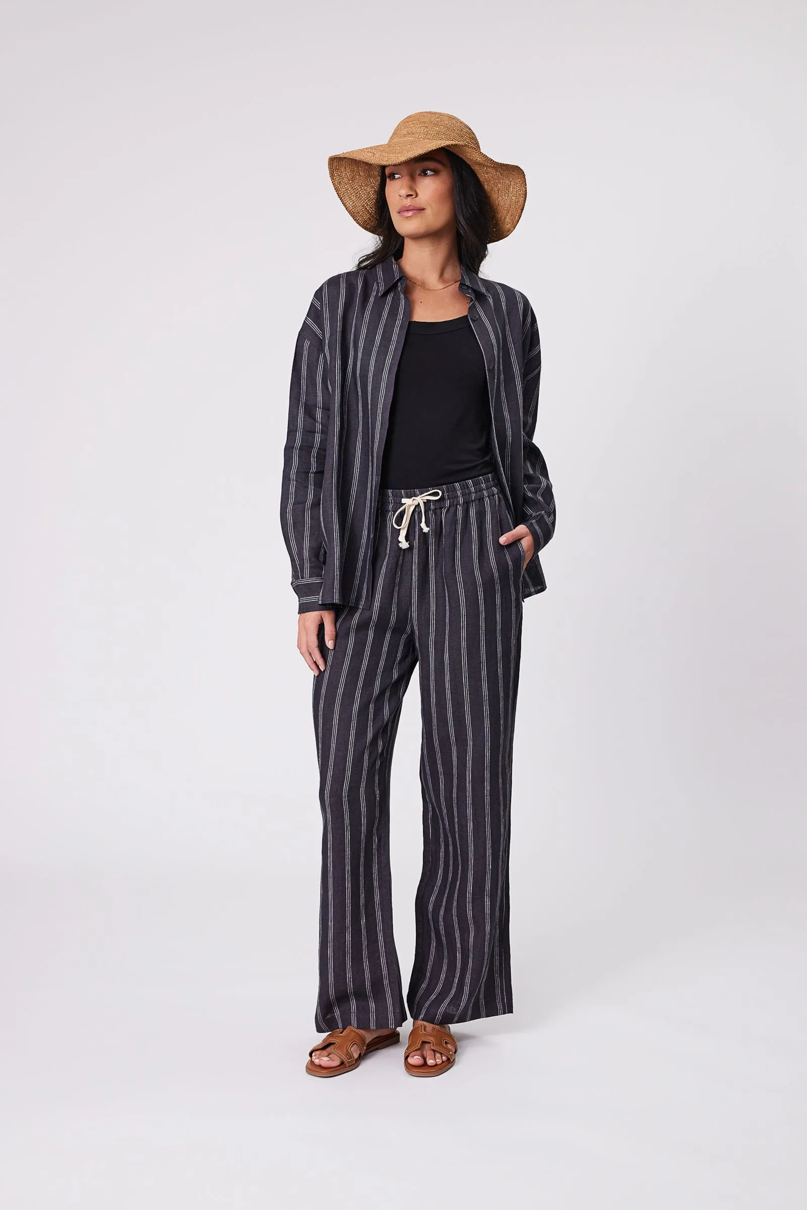 Holiday Pant - Ink Stripe